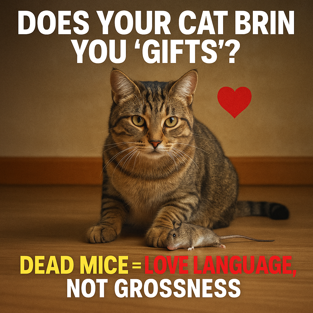 Does Your Cat Bring You “Gifts”? Dead Mice = Love Language, Not Grossness