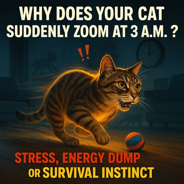 Why Does Your Cat Suddenly Zoom at 3 A.M.? Stress, Energy Dump, or Survival Instinct