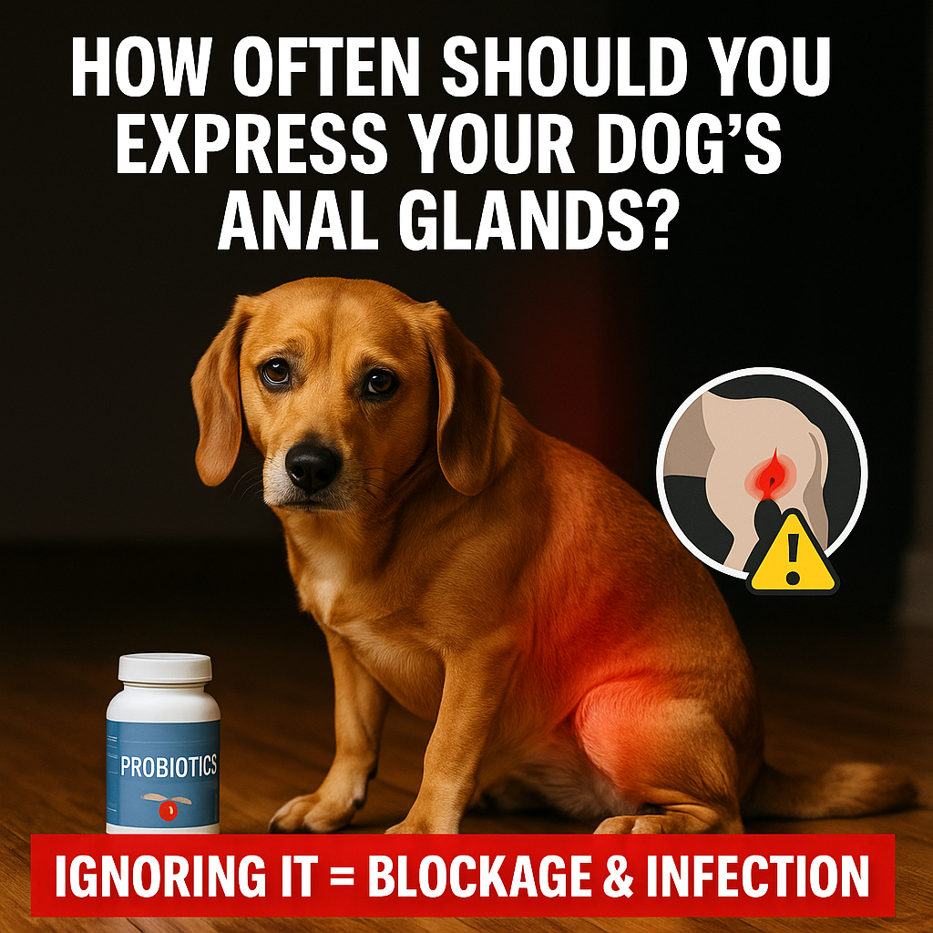 How Often Should You Express Your Dog’s Anal Glands? Ignoring It = Blockage &amp; Infection