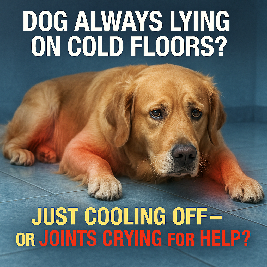 Dog Always Lying on Cold Floors?Just Cooling Off—or Joints Crying for Help?