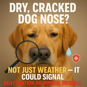 Dry, Cracked Dog Nose? Not Just Weather—It Could Signal Dehydration or Immune Trouble