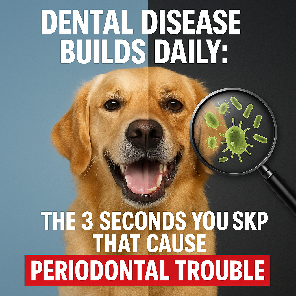 Dental Disease Builds Daily: The 3 Seconds You Skip That Cause Periodontal Trouble