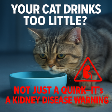 Your Cat Drinks Too Little? Not Just a Quirk—It’s a Kidney Disease Warning