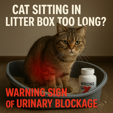 Cat Sitting in Litter Box Too Long? Warning Sign of Urinary Blockage