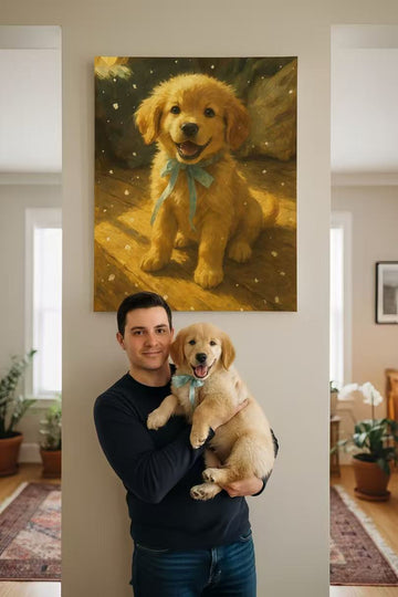 Custom Pet Portraits : From Photo to “Cuties” Art